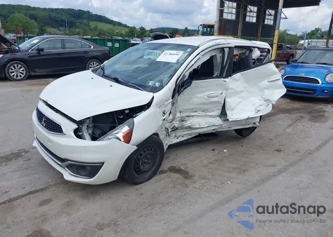 2020 Mitsubishi Mirage Es/Se из США, поврежденный, VIN ML32A3HJ6LH010674